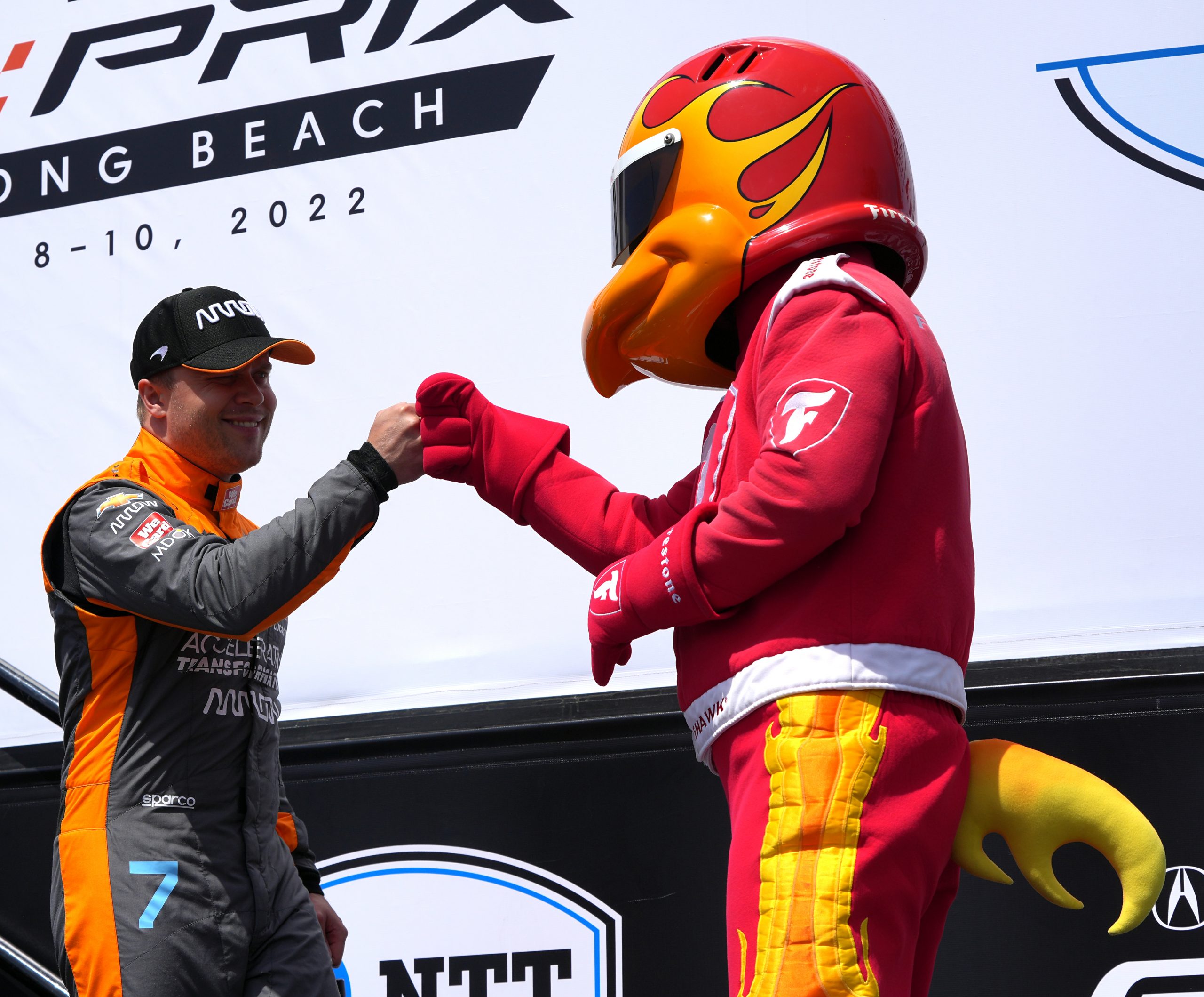 Felix fist bump