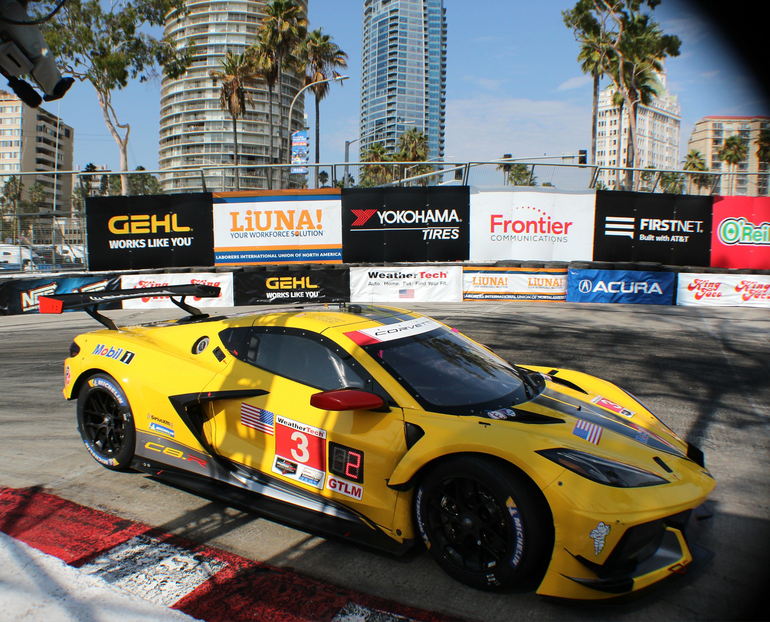 At this point the Taylor/Garcia Corvette has been relegated to second place (as you can see on the LED number panel) by their teammates and would soldier on to finish there after starting from pole position in class.