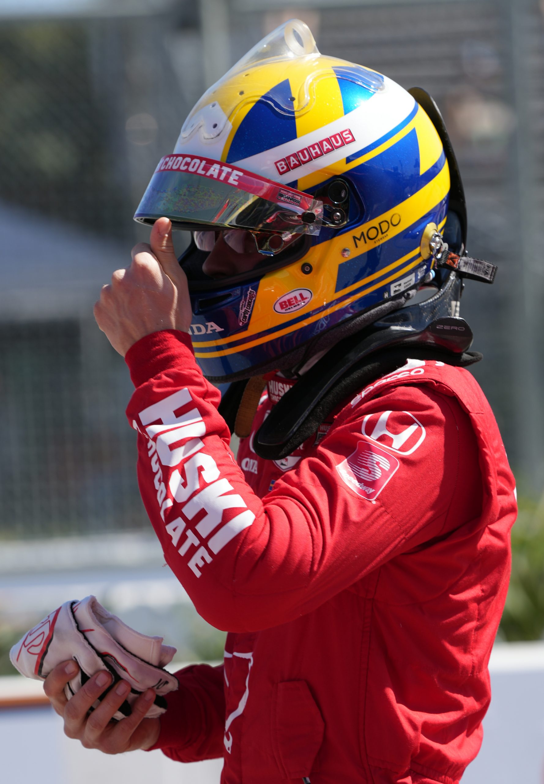 Marcus thumbs up crop