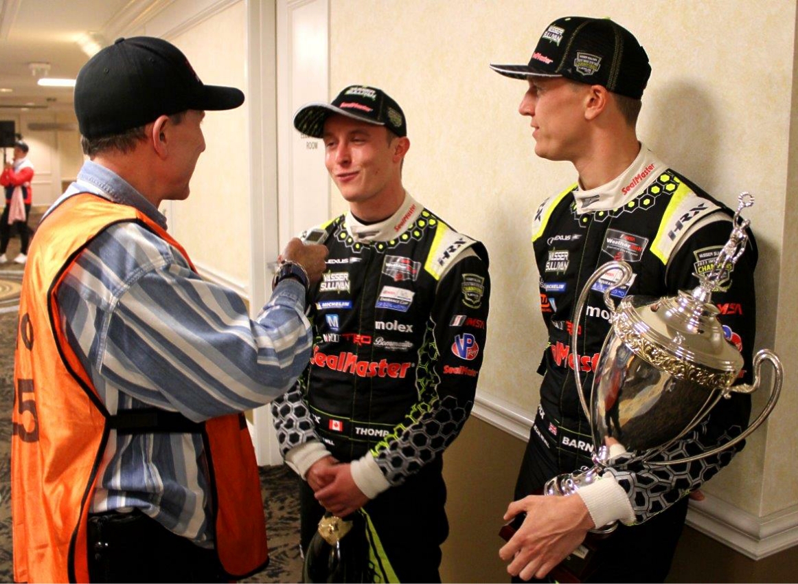RaceSchool.com Podcast Parker Thompson and Ben Barnicoat Interview