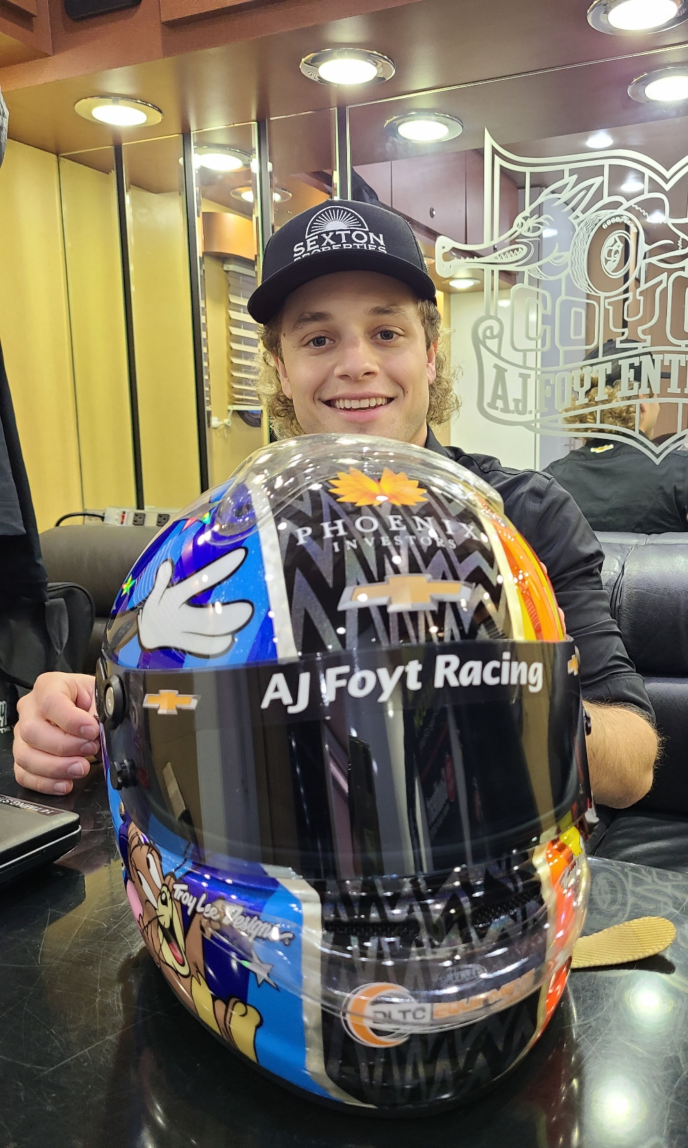 RaceSchool.com Podcast Santino Ferrucci – Helmet Design