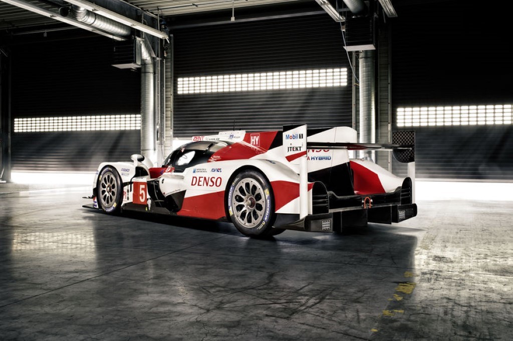 Toyota TS050 Hybrid LMP1 rear three quarters Custom