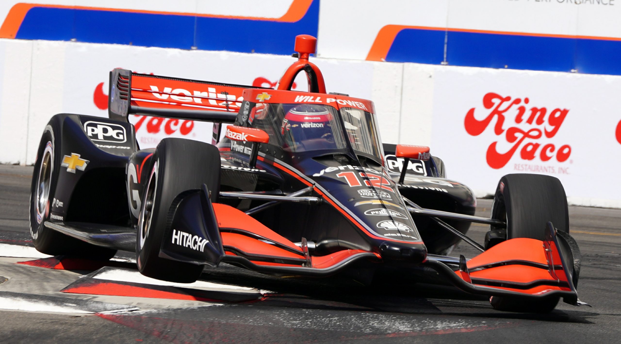 Unfortunately, he left his braking just a bit too late during qualifying and gets sideways in Turn 9. He ran out of room at the exit of the corner and made contact with the wall. That tiny mistake left him starting in the 12th position.
